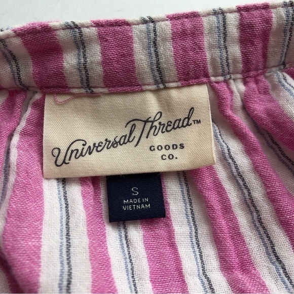 Universal Thread Striped Long Sleeve Shirt - Picture 4 of 7